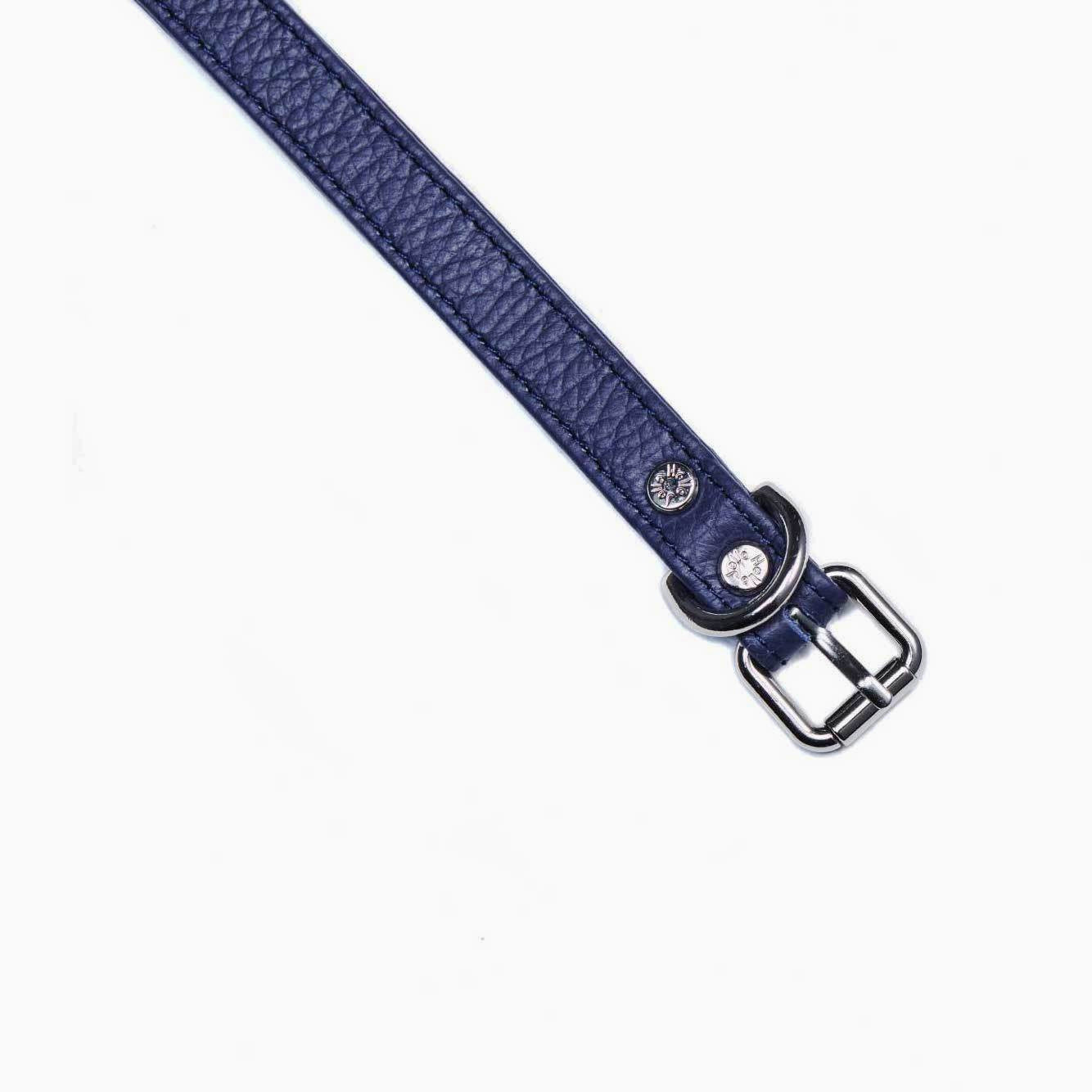 Pop Series Dog Collar - Navy - NEW PETS ON THE BLOCK.COM
