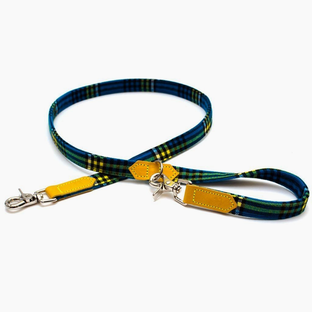Shuka Multi-Purpose Hands-free Dog Leash - Blue - NEW PETS ON THE BLOCK.COM