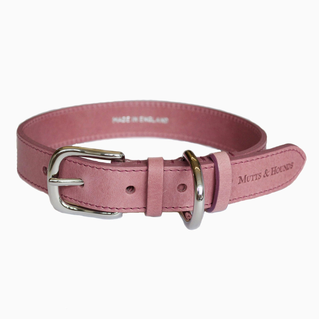 Leather Dog Leash - Heather - NEW PETS ON THE BLOCK.COM