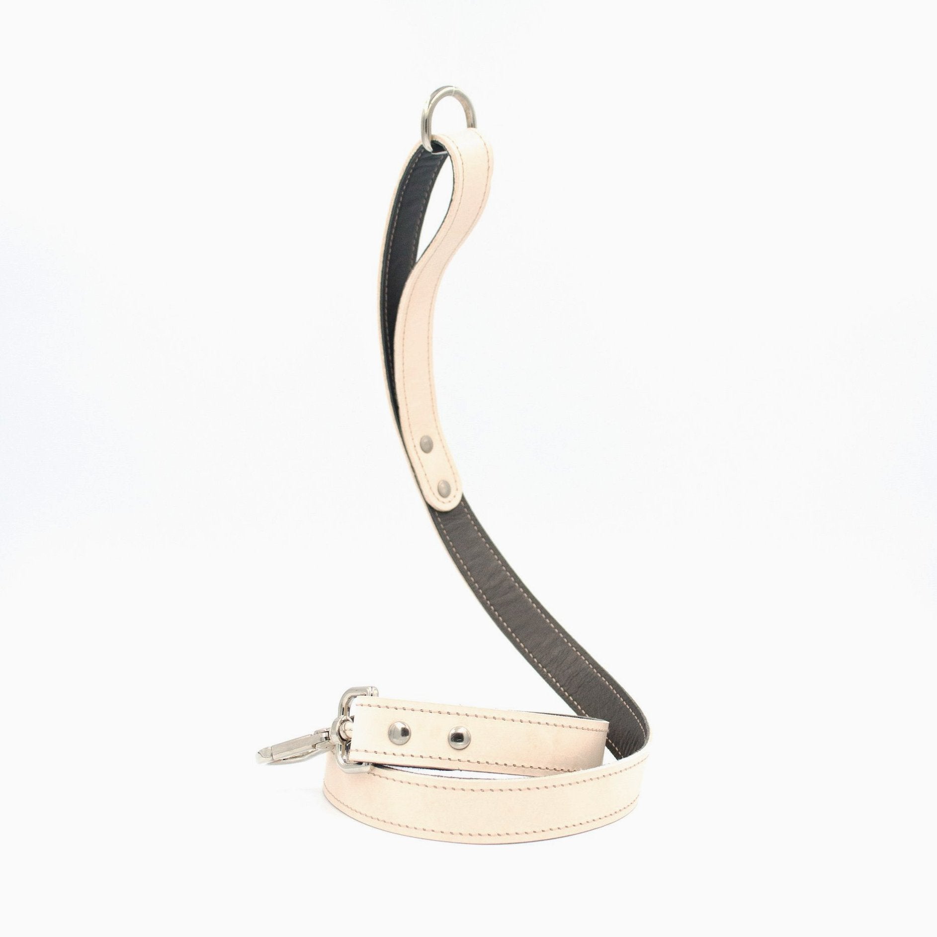 Minimalist Fixed Dog Leash - Dark Grey - NEW PETS ON THE BLOCK.COM
