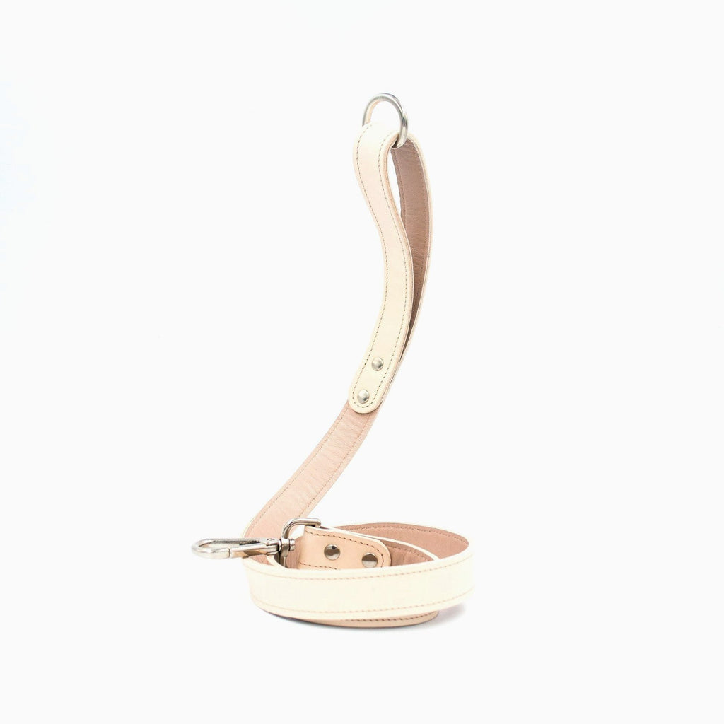 Minimalist Fixed Dog Leash - Rose Pearl - NEW PETS ON THE BLOCK.COM