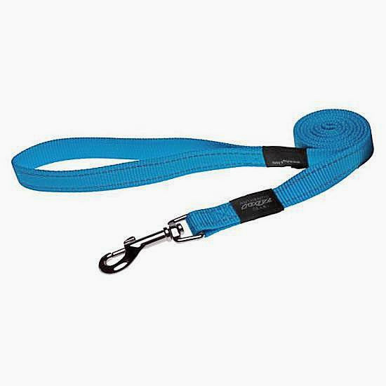 Fixed Dog Leash - Light Blue - NEW PETS ON THE BLOCK.COM