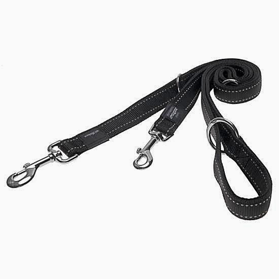 Durable Multi-Purpose Dog Leash - Black - NEW PETS ON THE BLOCK.COM