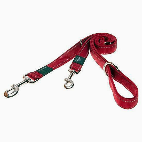 Durable Multi-Purpose Dog Leash - Red - NEW PETS ON THE BLOCK.COM