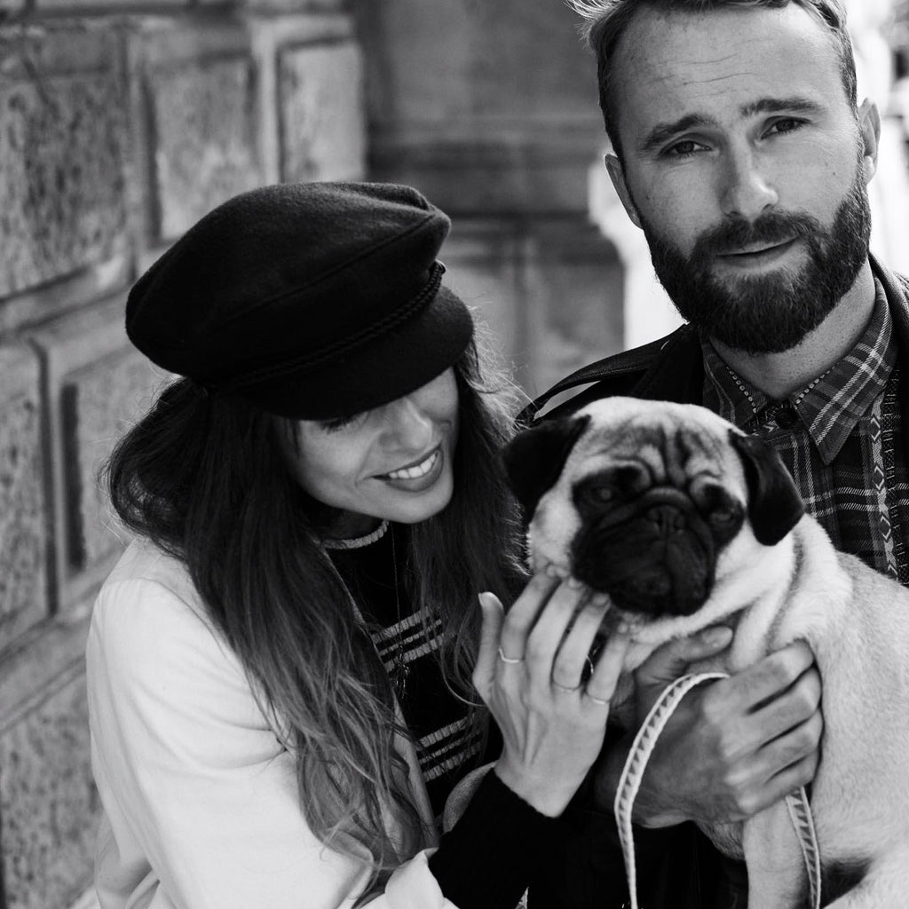 Nice Grill Dog Collar - Black & Cream - NEW PETS ON THE BLOCK.COM