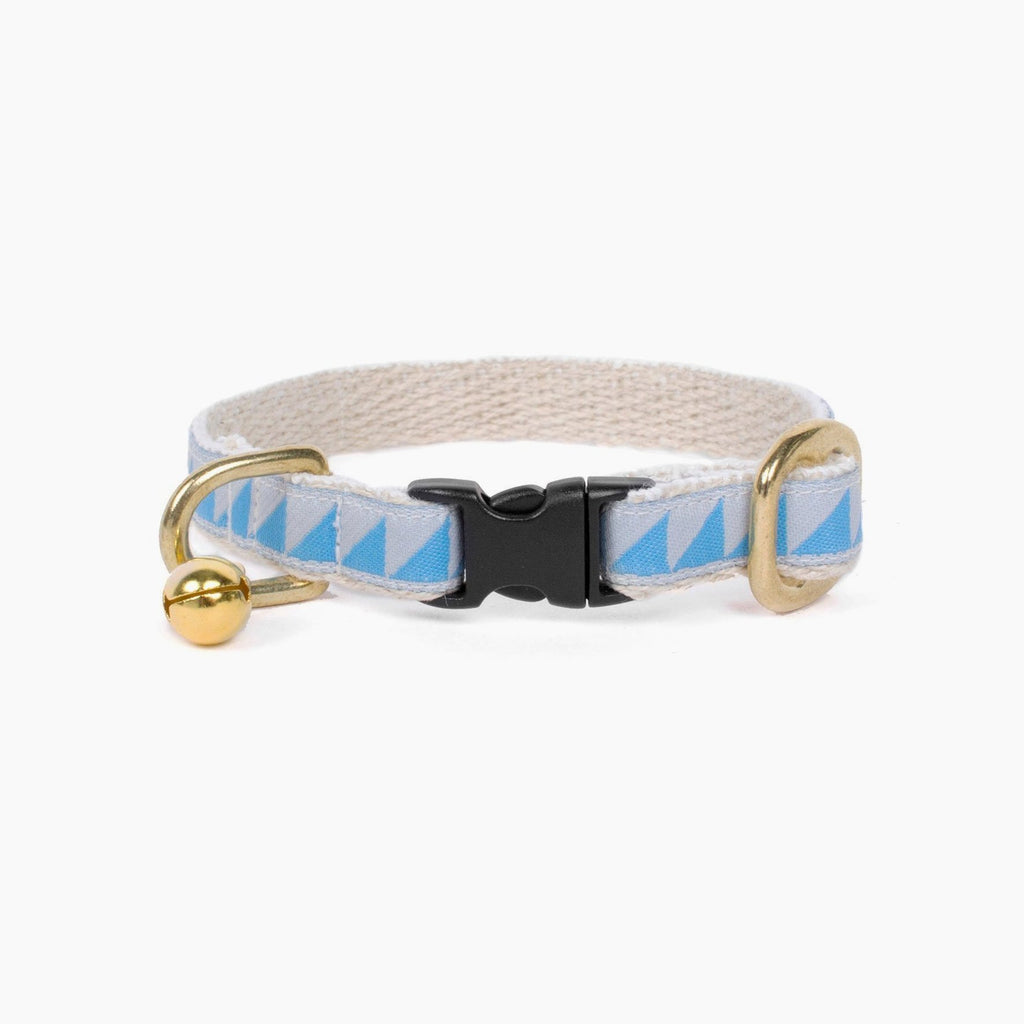 Nice Grill Cat Collar - Sky & Ice Blue - NEW PETS ON THE BLOCK.COM
