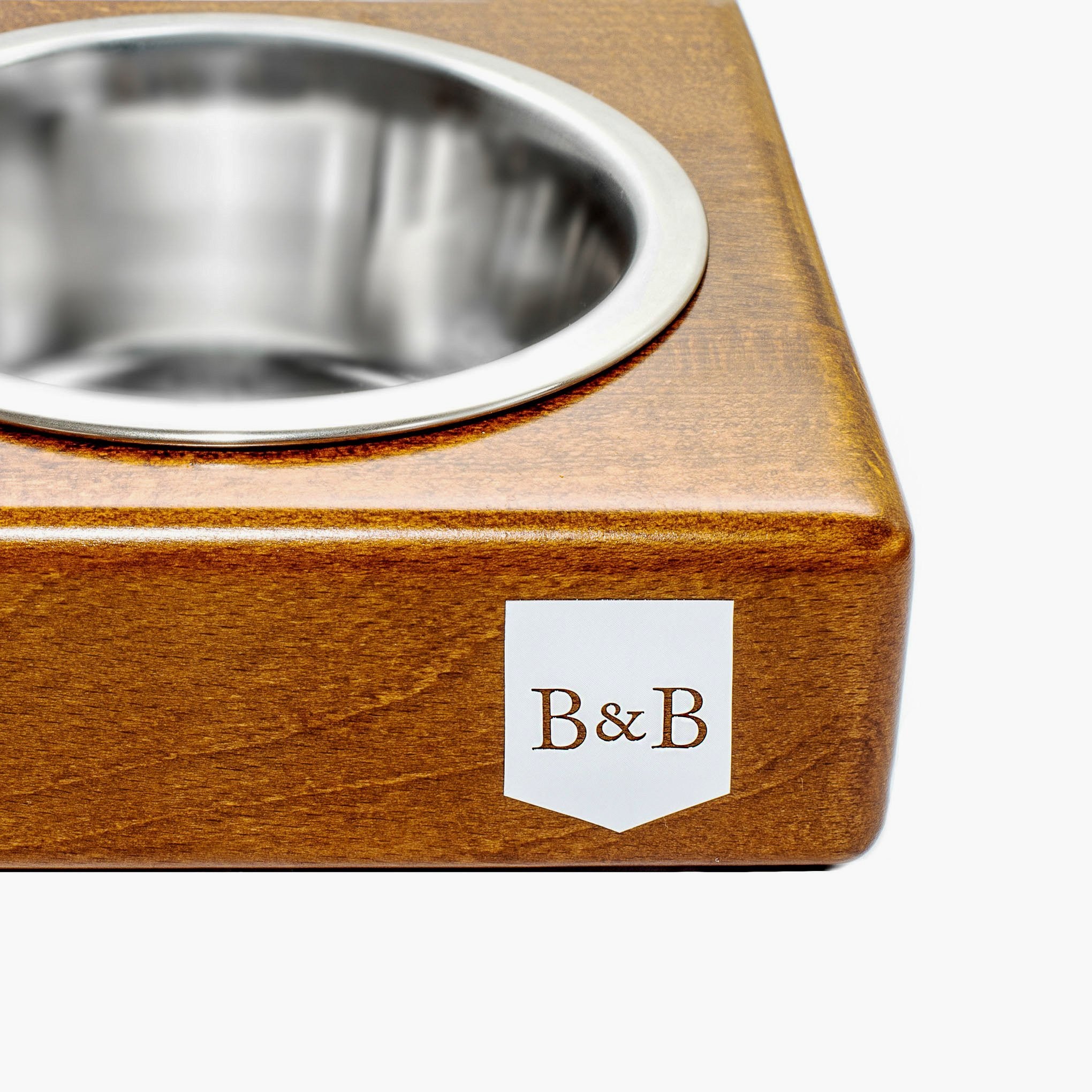 Duo Dog/Cat Bowl - Amber - NEW PETS ON THE BLOCK.COM