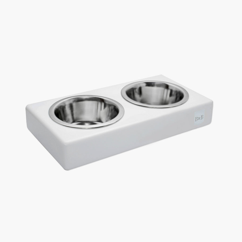 Duo Dog/Cat Bowl - Jasmine - NEW PETS ON THE BLOCK.COM