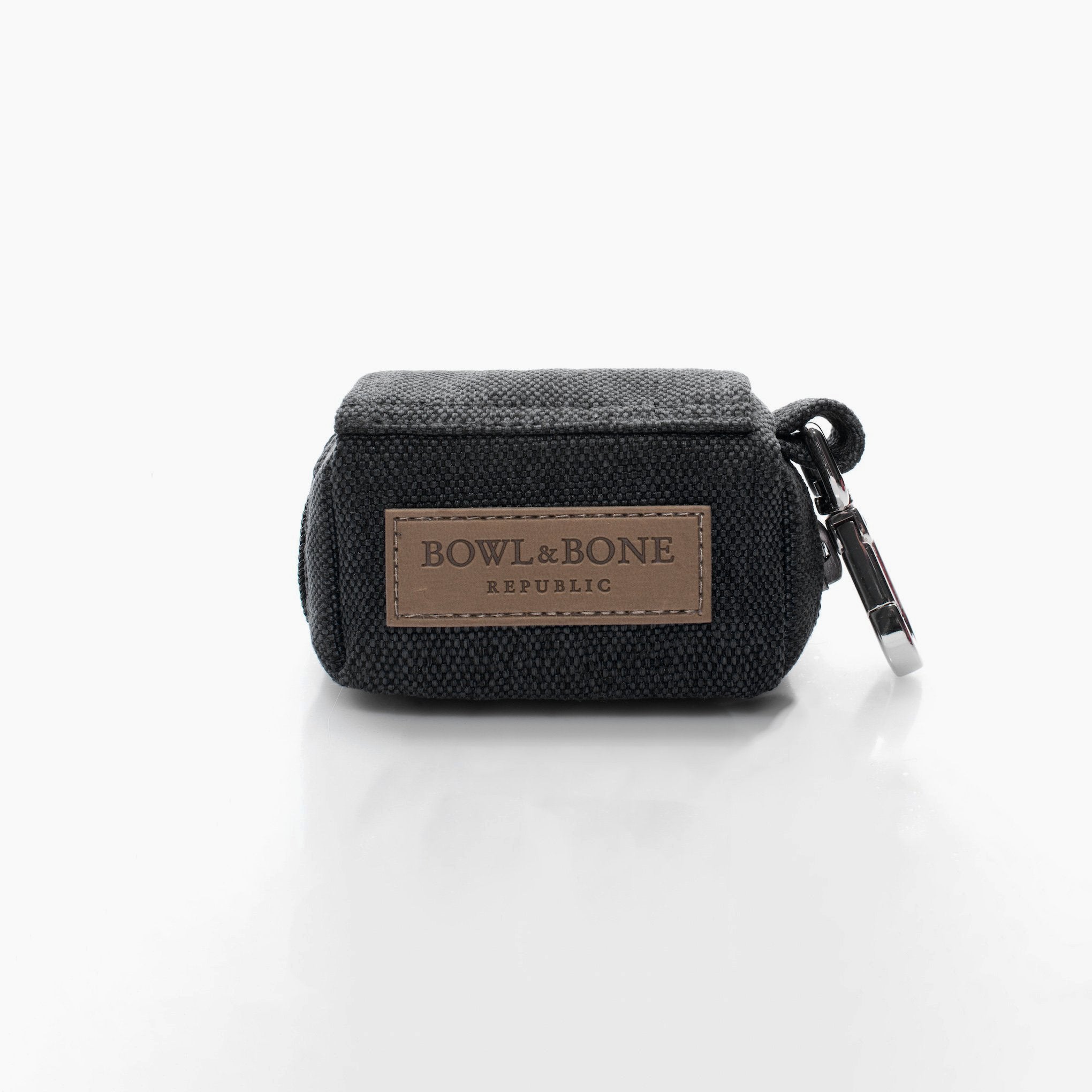 Mini Poop Bag Holder - Black - NEW PETS ON THE BLOCK.COM