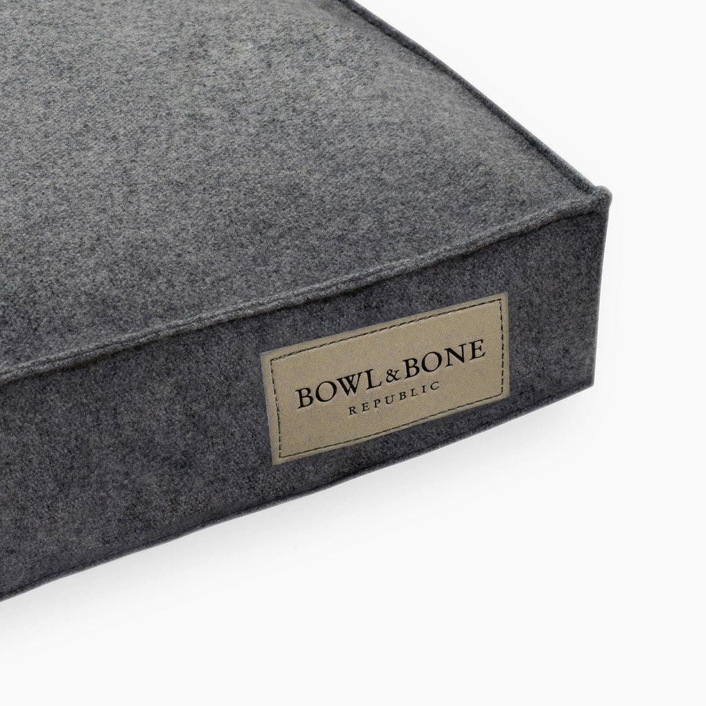 Loft Cushion Dog Bed - Graphite - NEW PETS ON THE BLOCK.COM