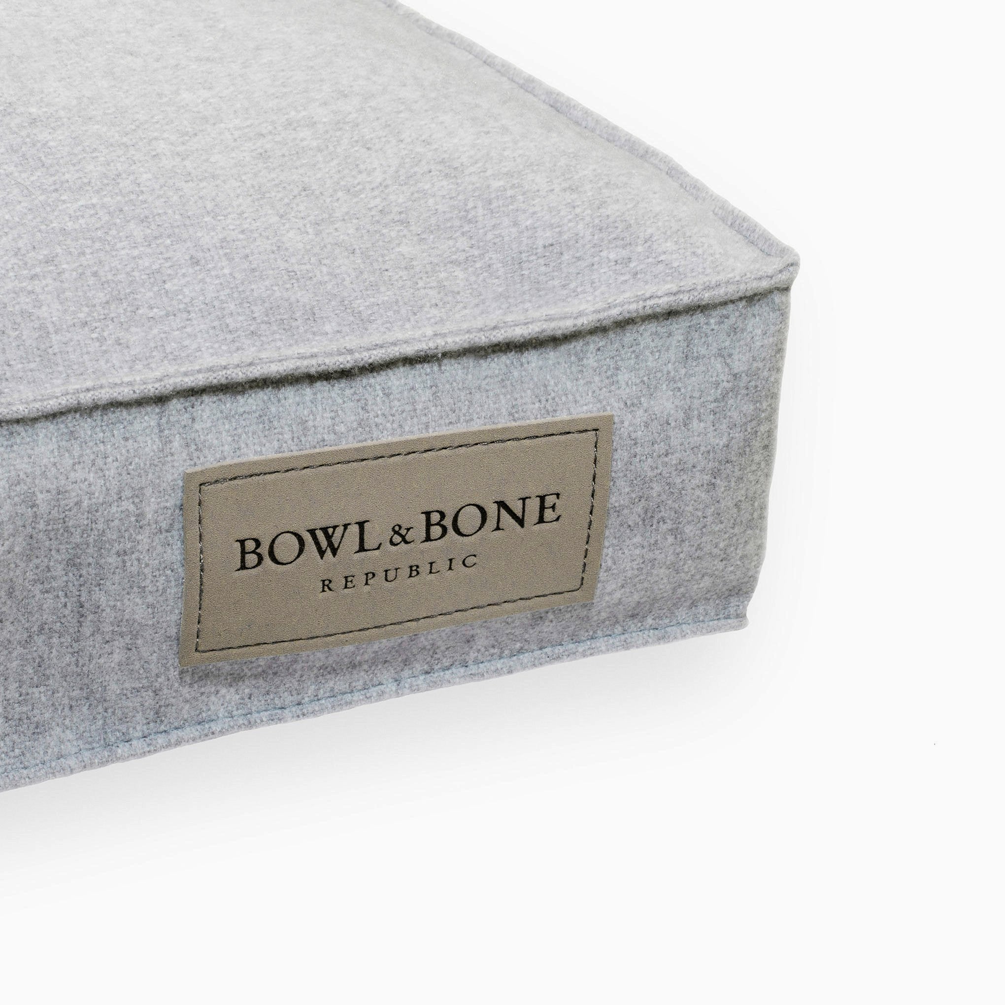 Loft Cushion Dog Bed - Light Grey - NEW PETS ON THE BLOCK.COM