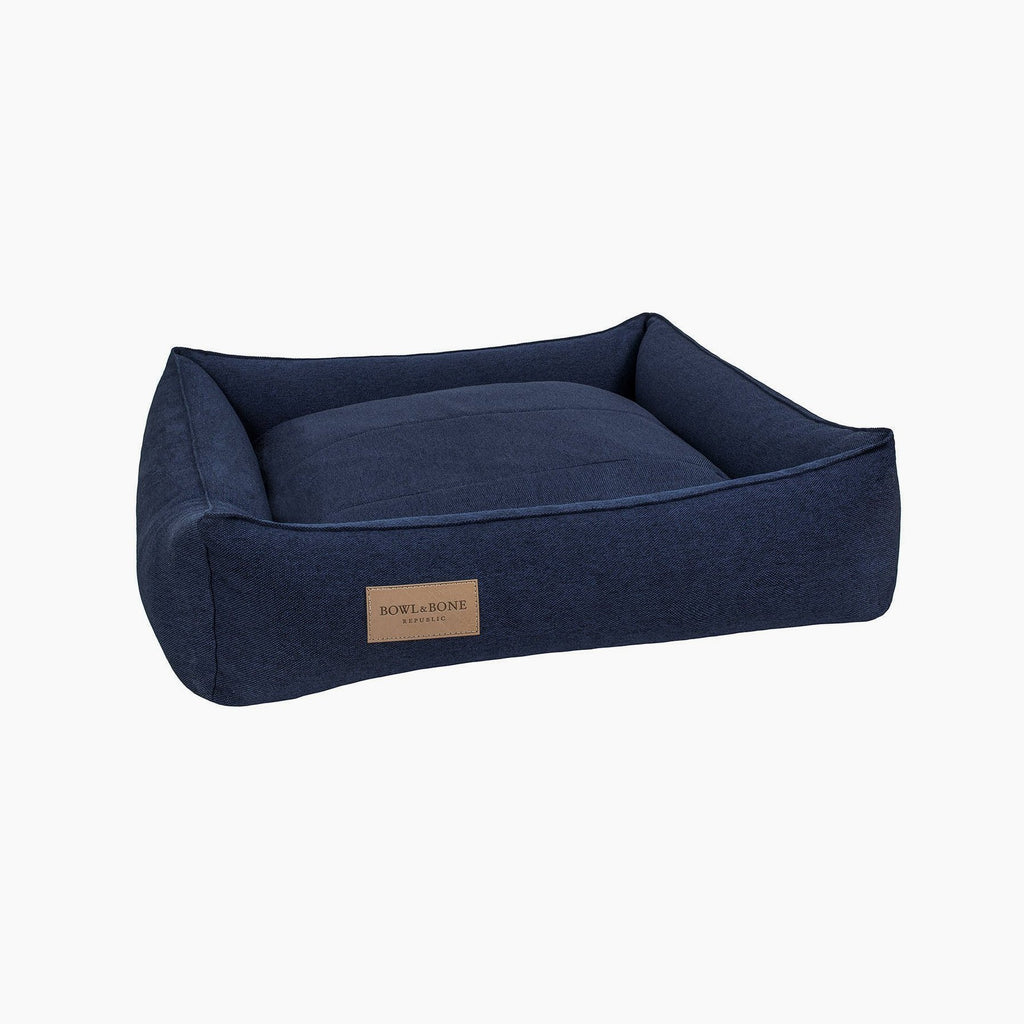 Urban Dog Bed - Navy - NEW PETS ON THE BLOCK.COM