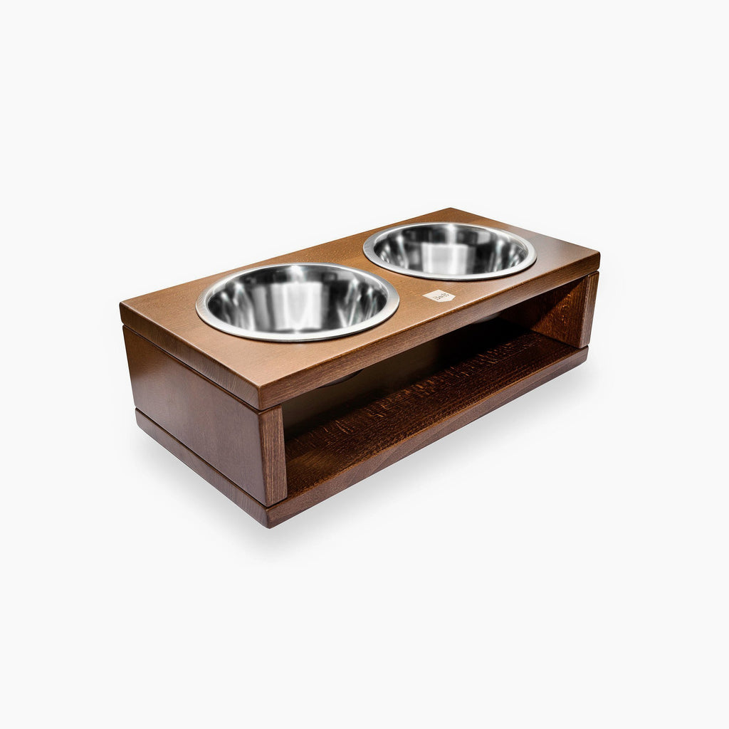 Deli Dog Bowl - Chestnut - NEW PETS ON THE BLOCK.COM