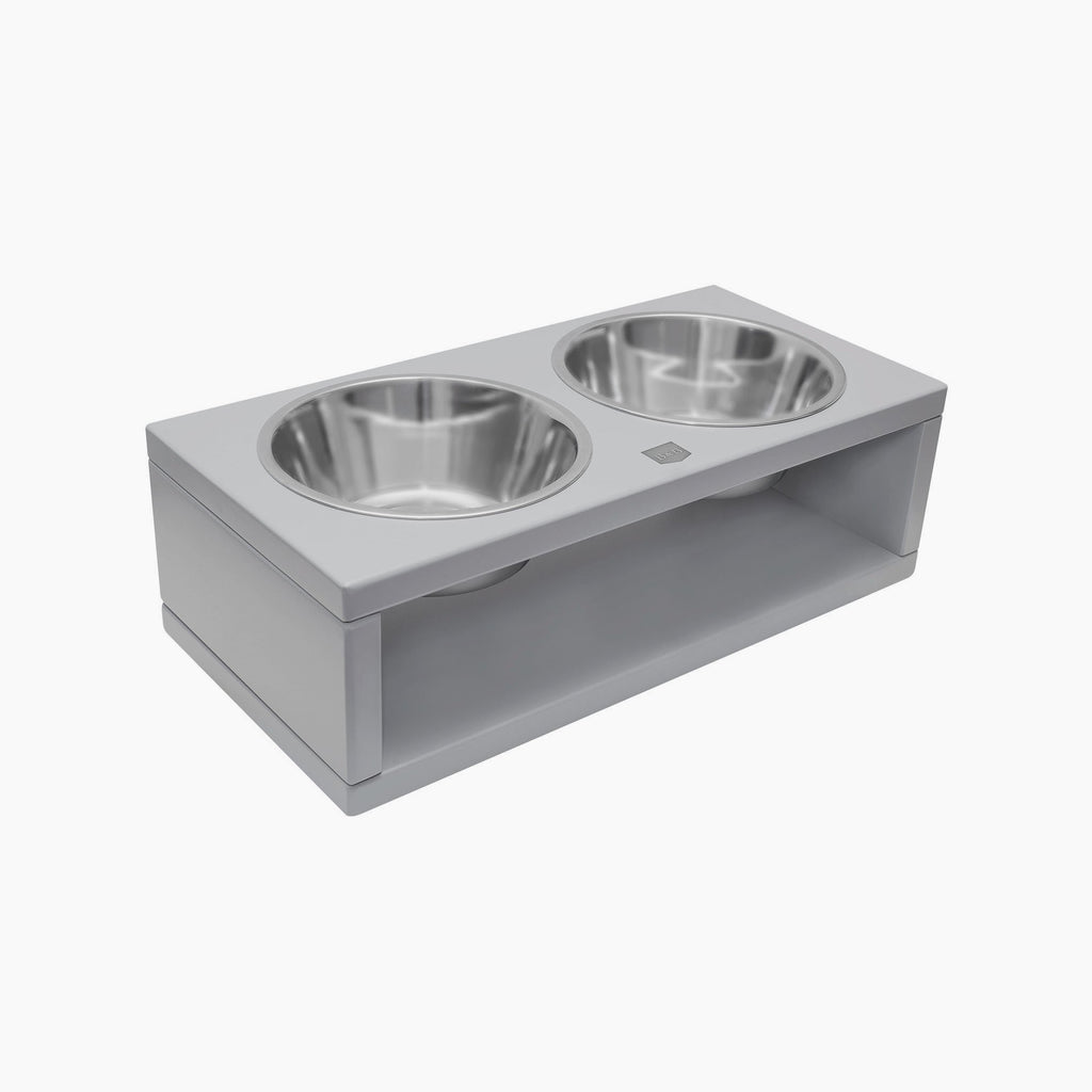 Deli Dog Bowl - Grey - NEW PETS ON THE BLOCK.COM