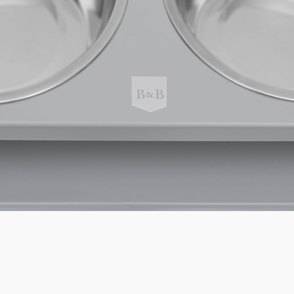 Deli Dog Bowl - Grey - NEW PETS ON THE BLOCK.COM