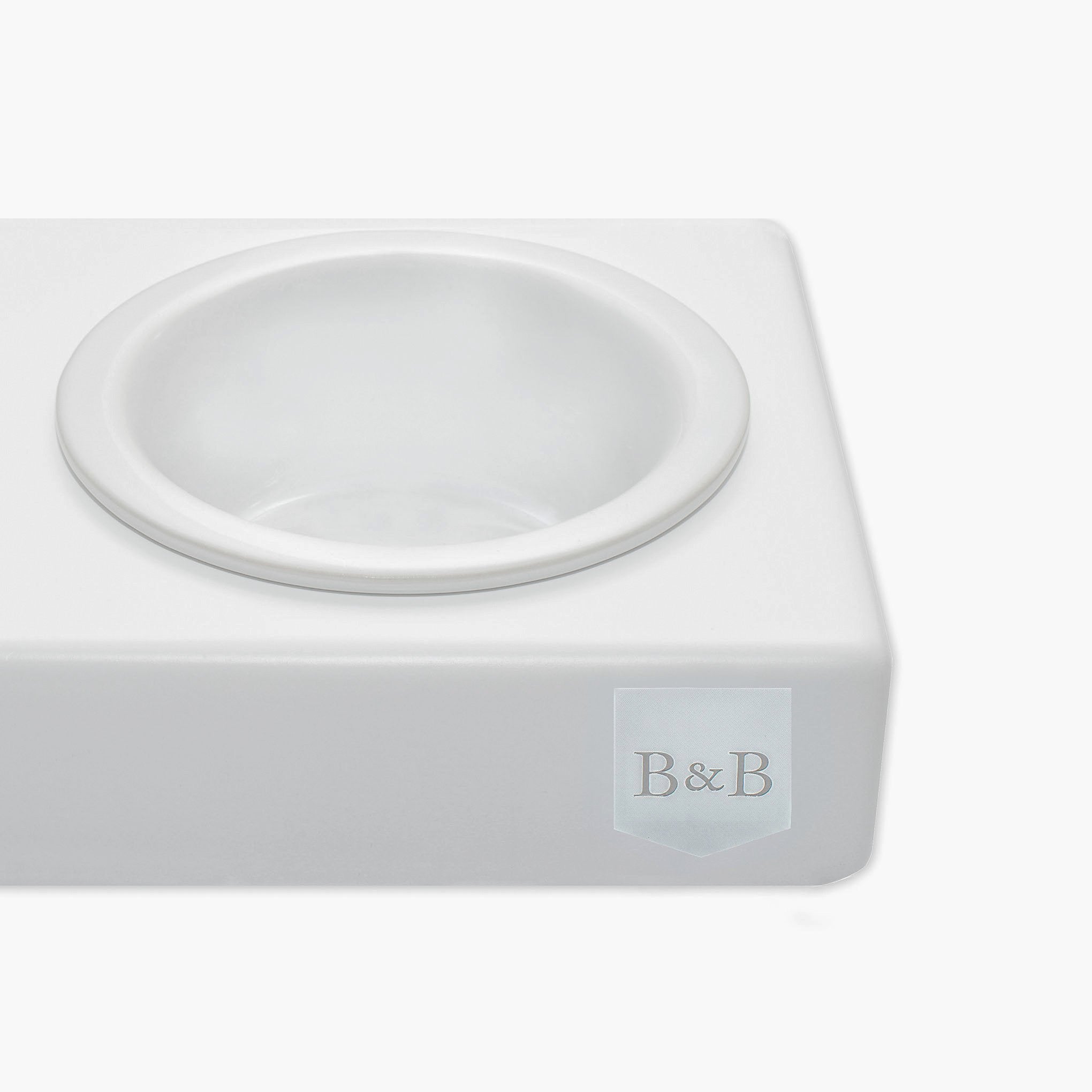 Duo Ceramic Dog/Cat Bowl - Jasmine - NEW PETS ON THE BLOCK.COM