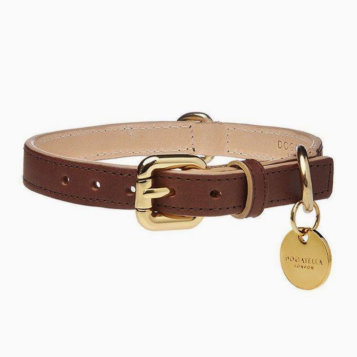 Timeless Dog Collar - Dark Brown - NEW PETS ON THE BLOCK.COM