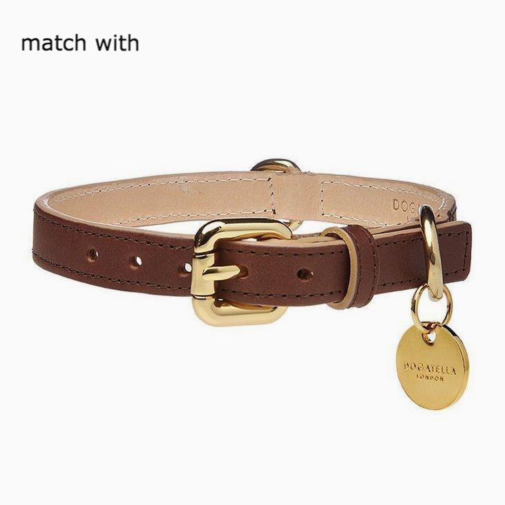 Timeless Dog Leash Dark Brown - NEW PETS ON THE BLOCK.COM