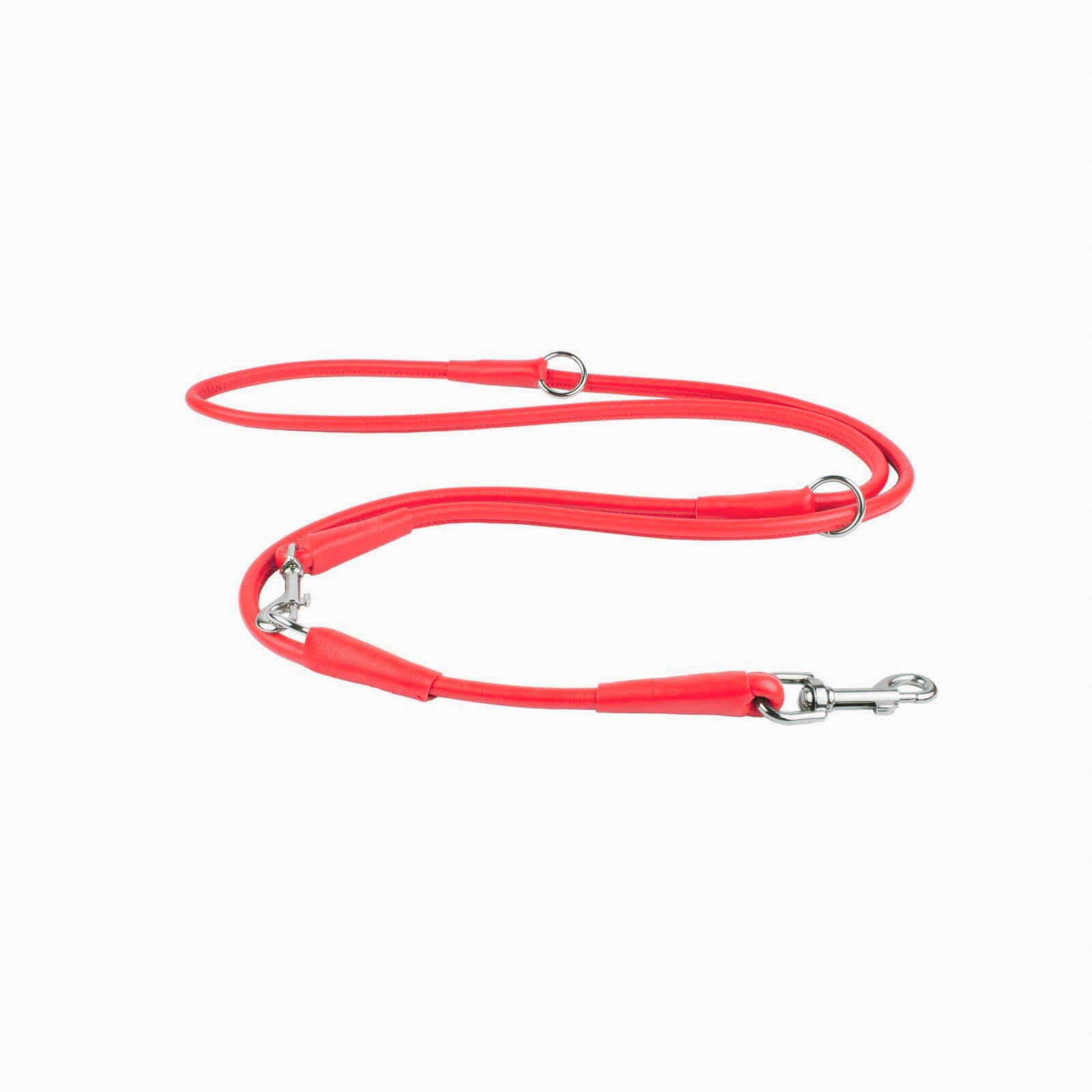 New pets on the block Soft Leather Dog Collar Multi Functional Dog Leash Whippet Lurcher Borzoi Greyhound Red matching set sale