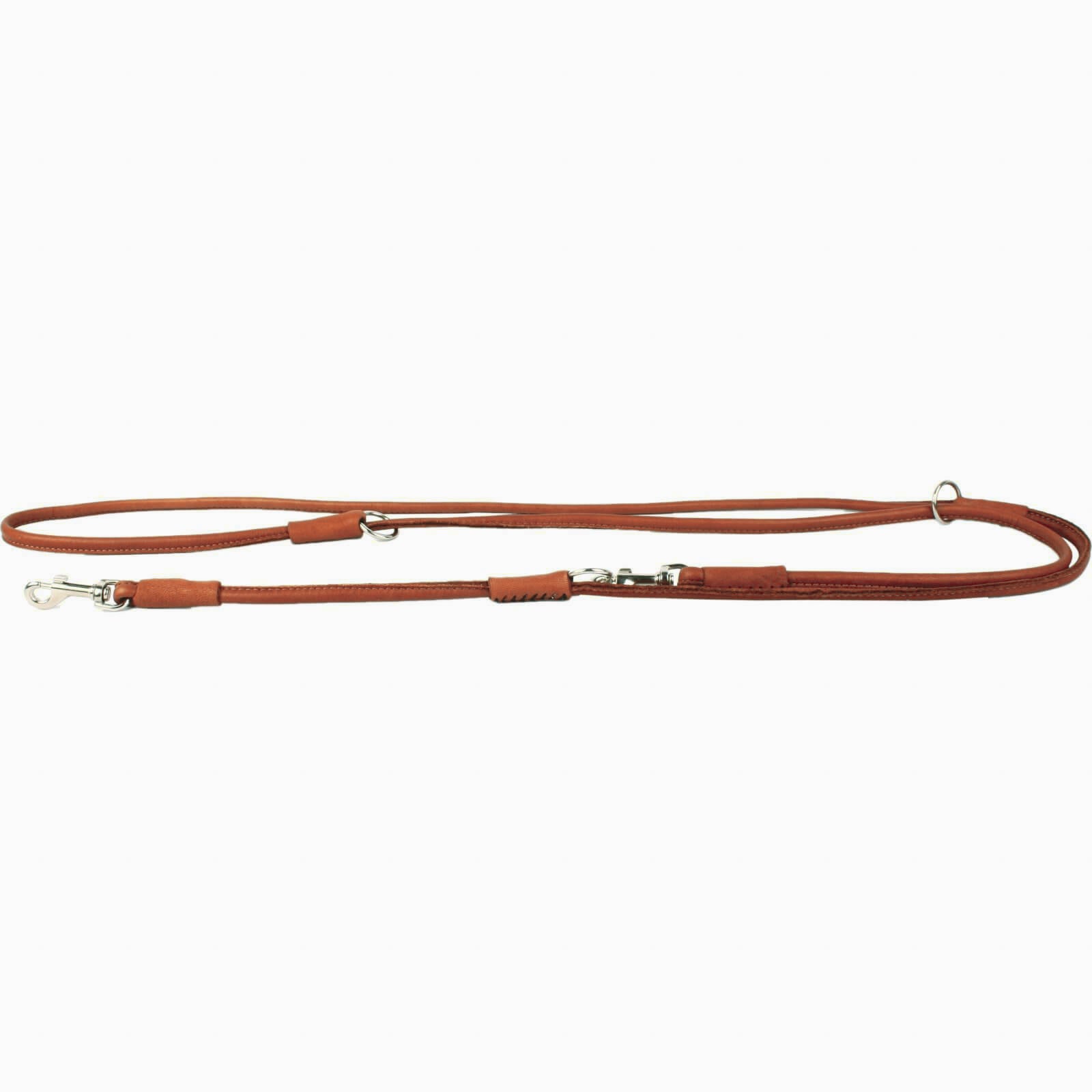 New pets on the block Soft Leather Collar Multi Functional Leash for Whippet Lurcher Borzoi Greyhound Brown matching set