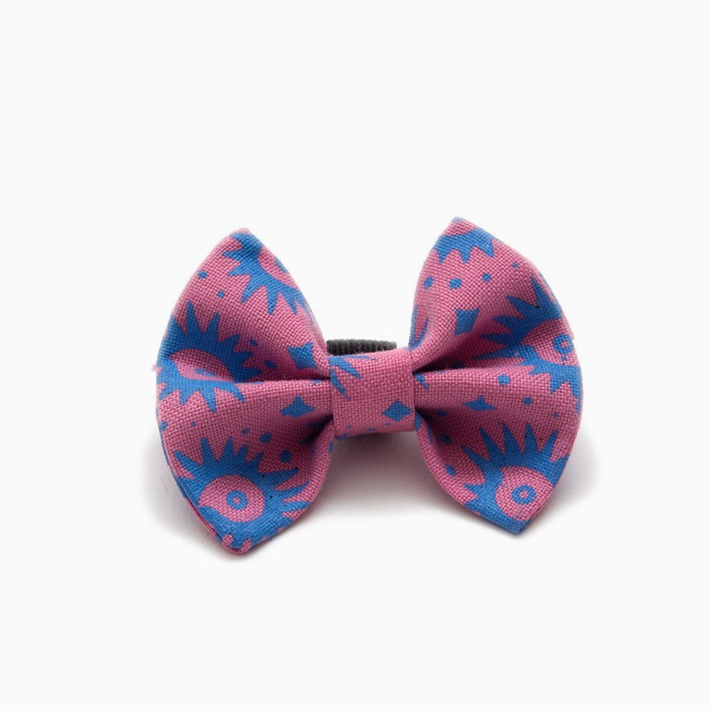 Nebula Cat Bow Tie - Mint - NEW PETS ON THE BLOCK.COM