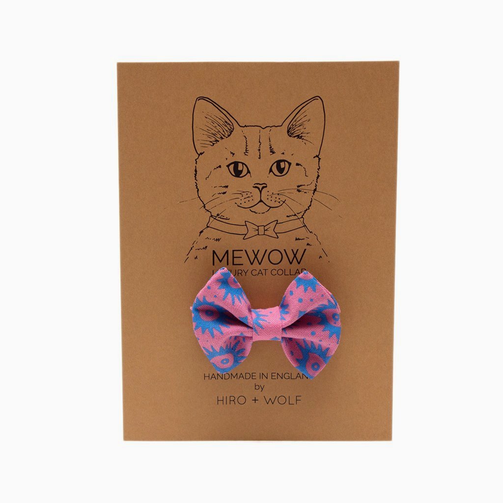 Nebula Cat Bow Tie - Mint - NEW PETS ON THE BLOCK.COM