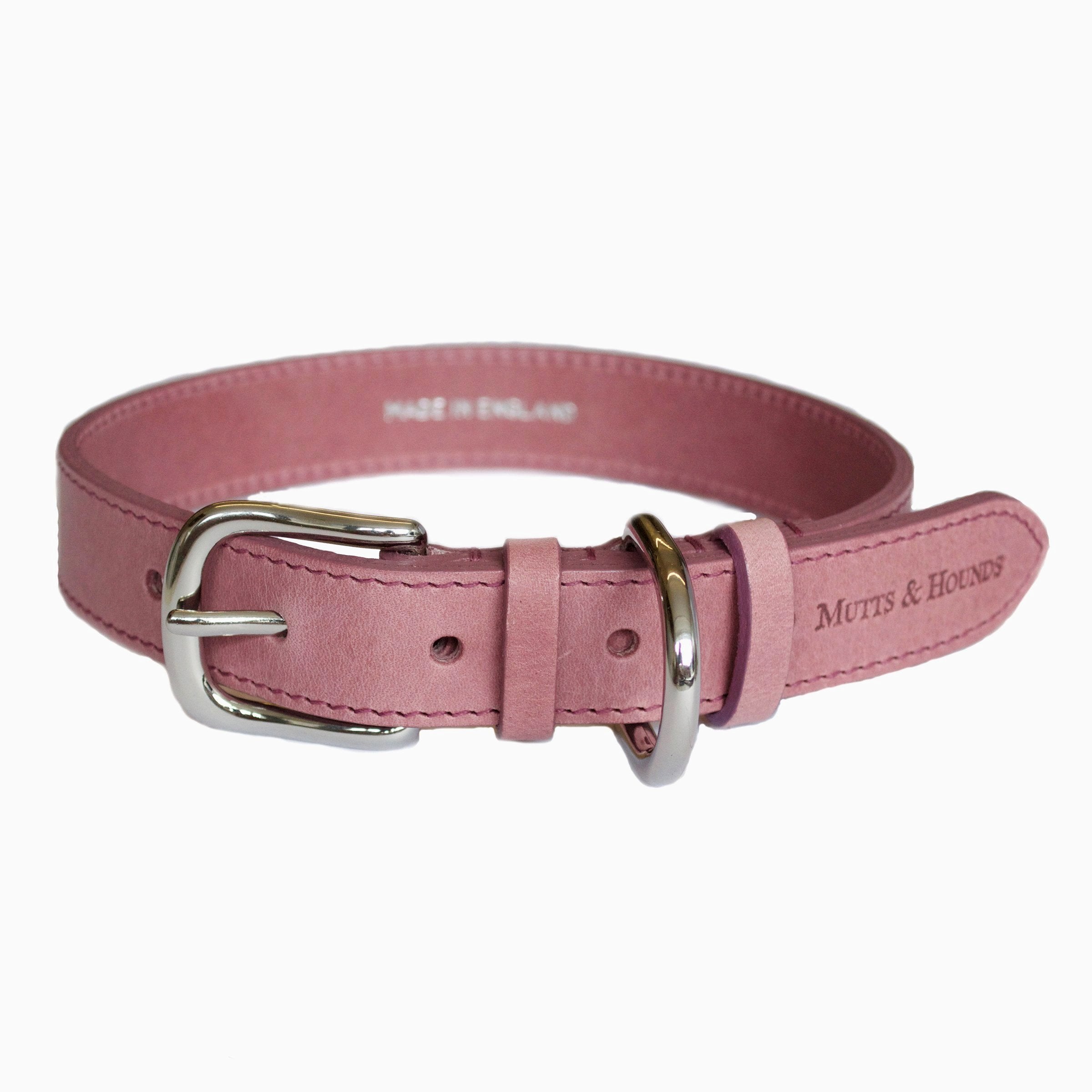 Leather Dog Leash - Heather - NEW PETS ON THE BLOCK.COM
