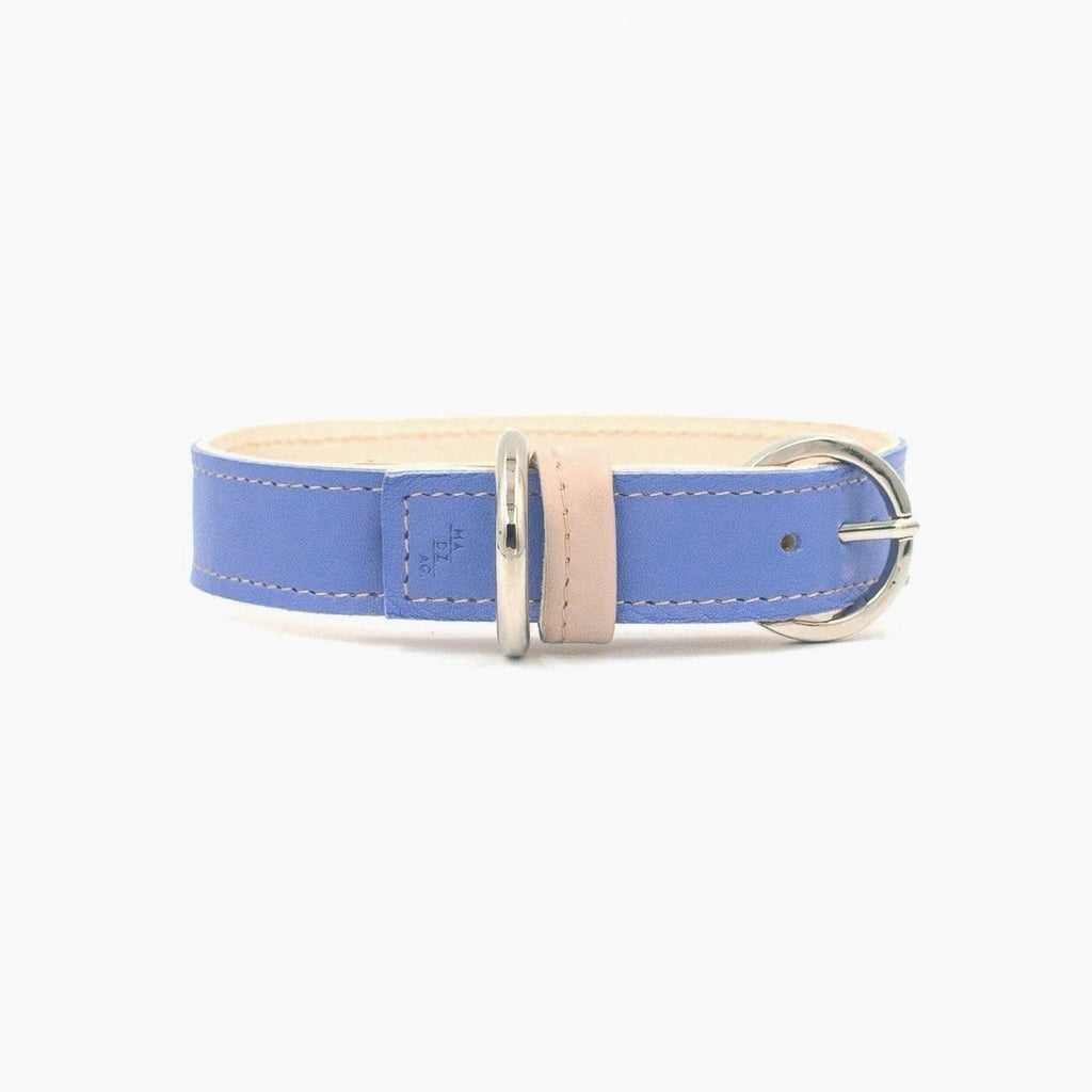 Minimalist Dog Collar - Cornflower Blue - NEW PETS ON THE BLOCK.COM