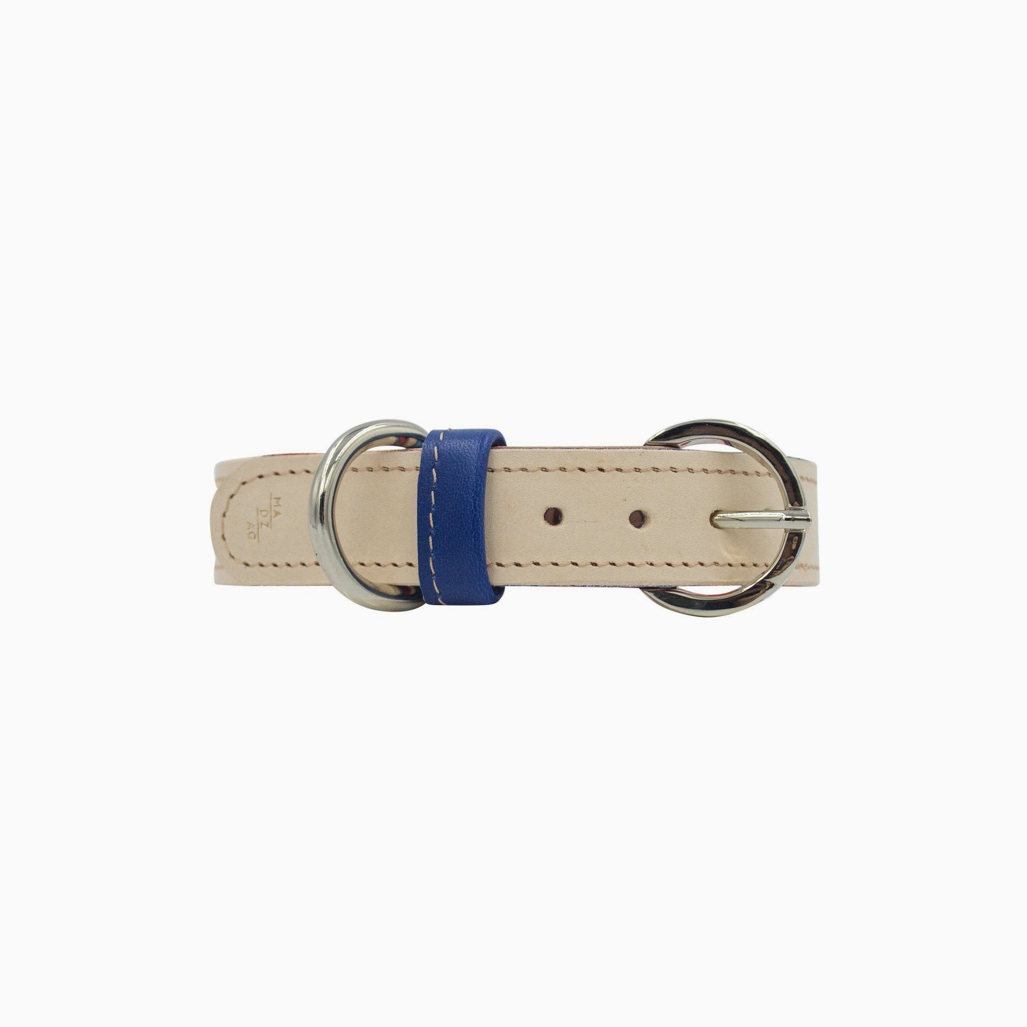Bauhaus Fix Dog Collar - Blue - NEW PETS ON THE BLOCK.COM