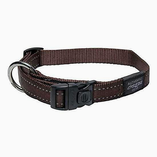 Durable Dog Collar - Brown - NEW PETS ON THE BLOCK.COM