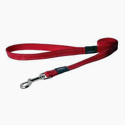 Fixed Dog Leash - Red - NEW PETS ON THE BLOCK.COM