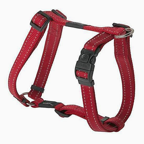 Durable H Dog Harness - Red - NEW PETS ON THE BLOCK.COM