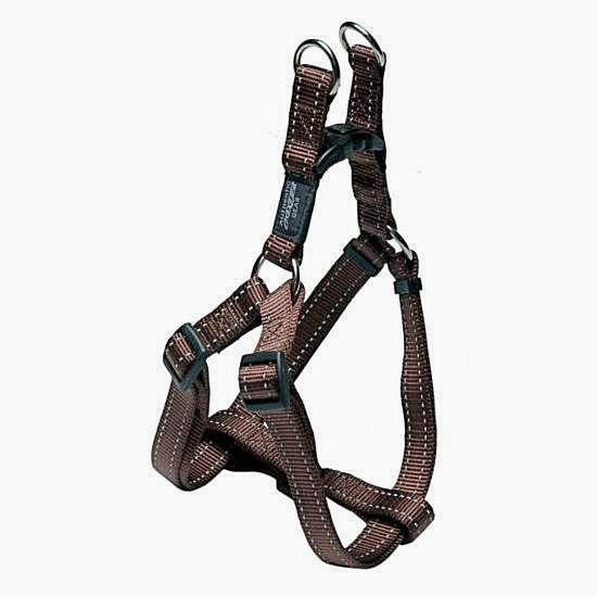 Durable Step-In Dog Harness - Brown - NEW PETS ON THE BLOCK.COM