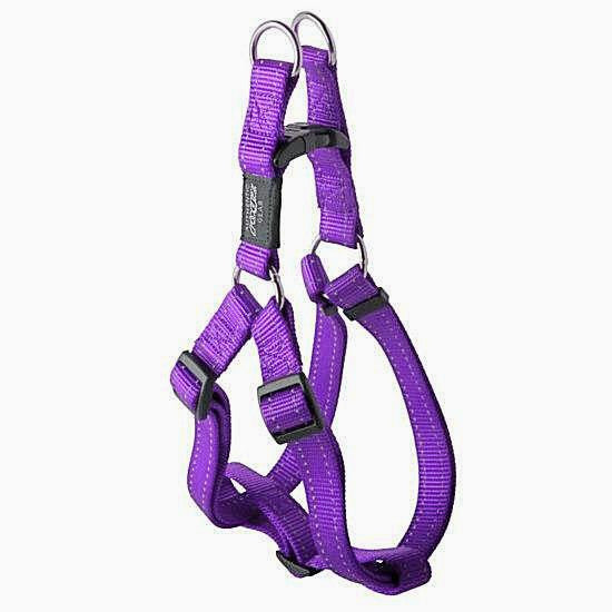 Durable Step-In Dog Harness - Purple - NEW PETS ON THE BLOCK.COM