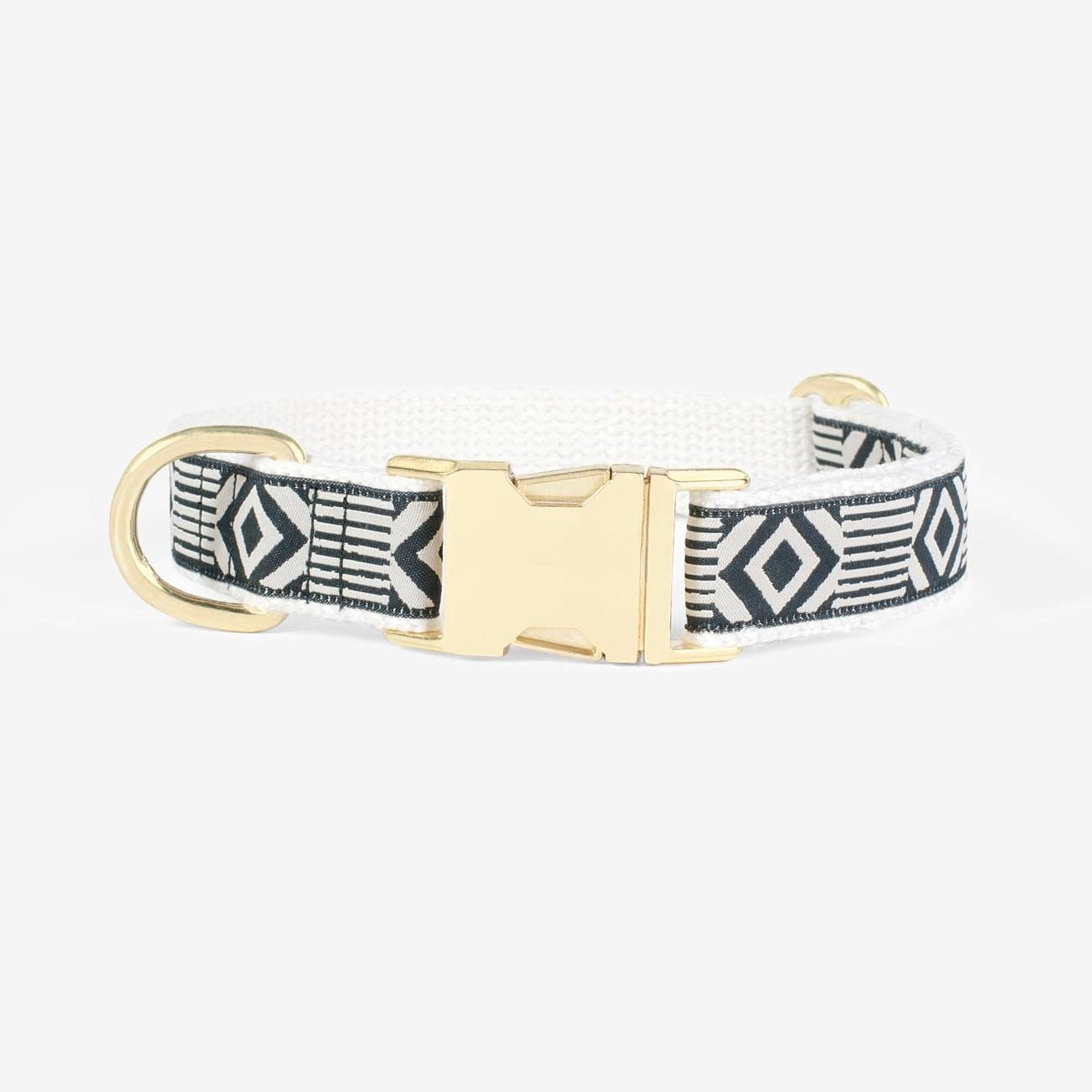 Out Of My Box Dog Collar - Black & Cream - NEW PETS ON THE BLOCK.COM