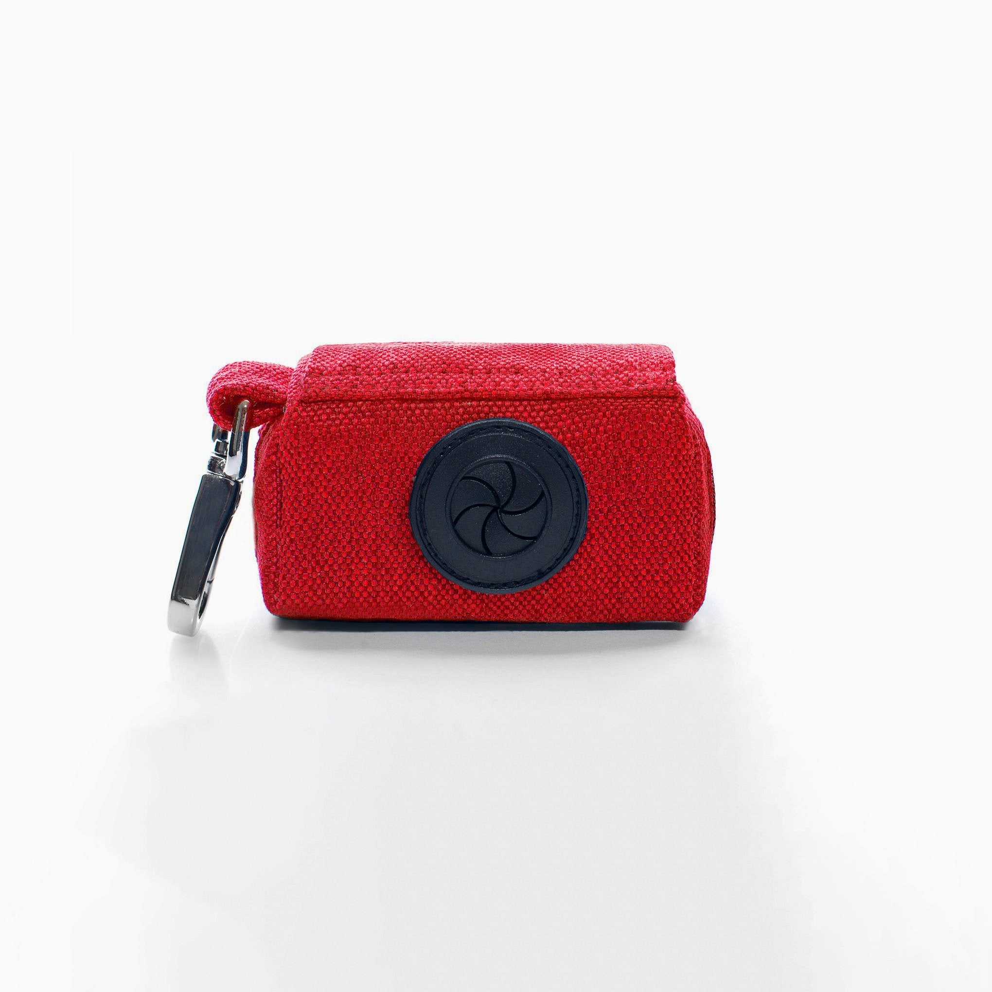 Mini Poop Bag Holder - Red - NEW PETS ON THE BLOCK.COM